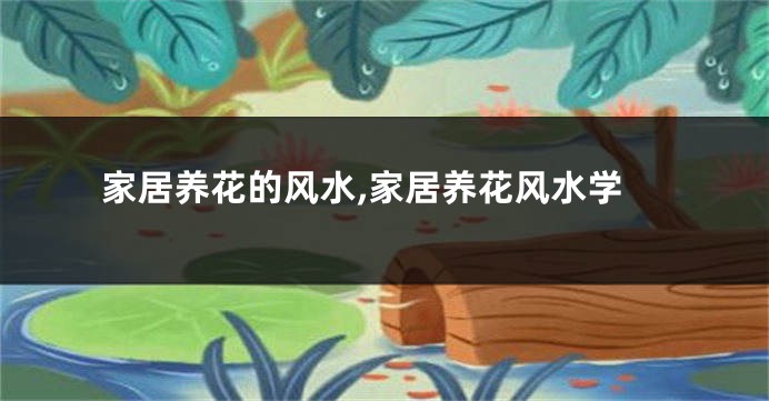 家居养花的风水,家居养花风水学