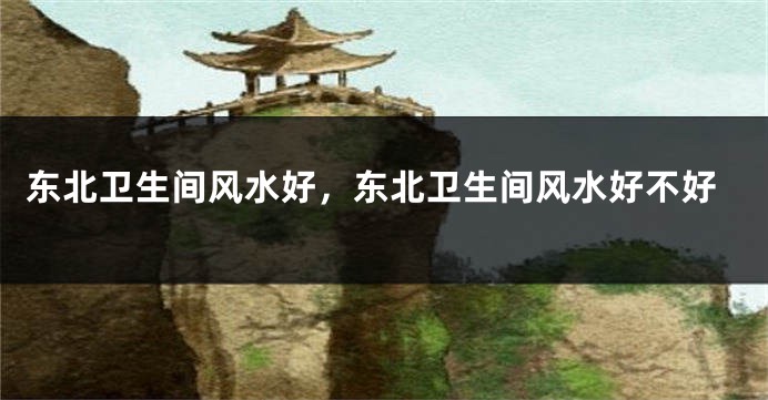 东北卫生间风水好，东北卫生间风水好不好