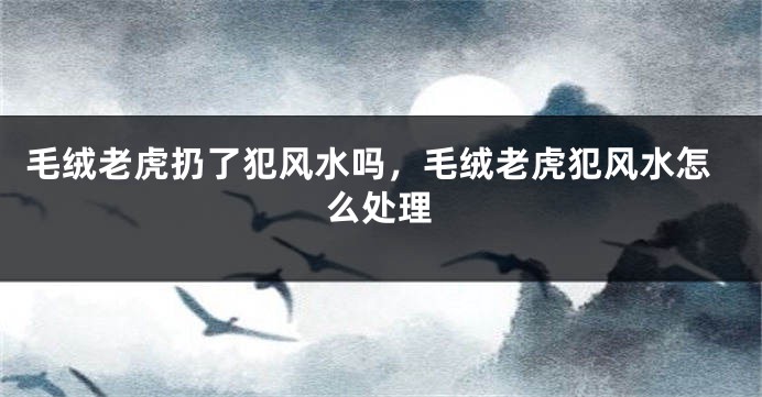 毛绒老虎扔了犯风水吗,毛绒老虎犯风水怎么处理