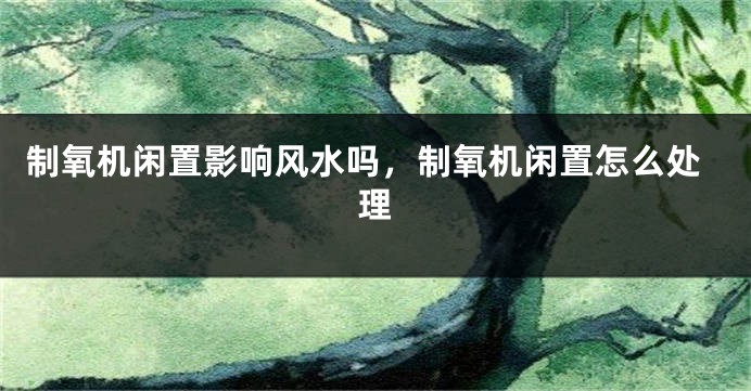 制氧机闲置影响风水吗,制氧机闲置怎么处理